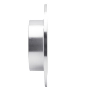 Nissan Maxima Brake Rotor (1) - Rear Right - R1 Concepts - Drilled & Slotted - Silver - `02-`25